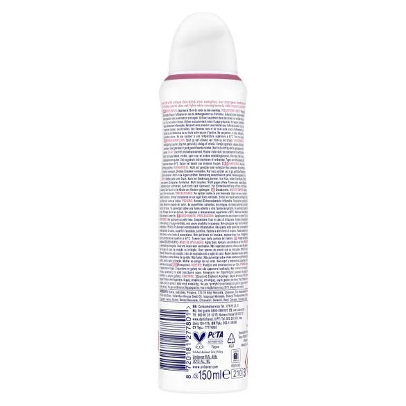Dove Invisible Care Floral dezodor spray 150 ml