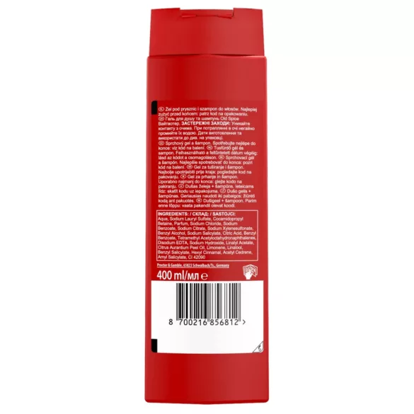 Old Spice Whitewater férfi tusfürdő 400 ml
