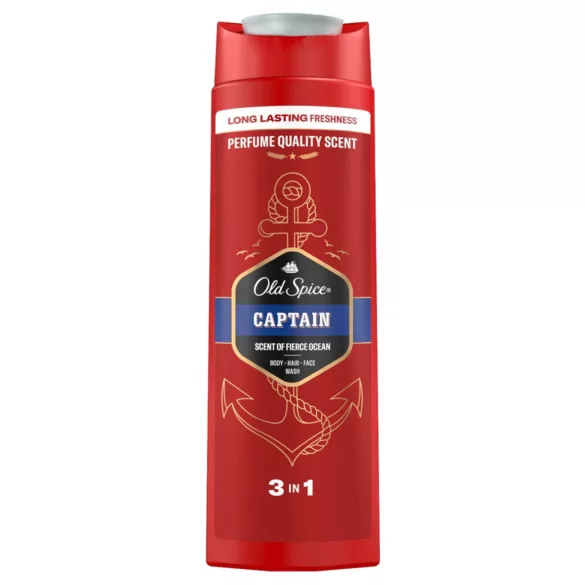 Old Spice Captain férfi tusfürdő 400 ml
