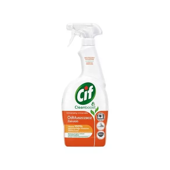 Cif Power & Shine konyhai zsíroldó spray 750 ml