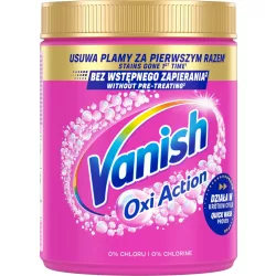 Vanish Oxi Action Pink folteltávolító por 970 g