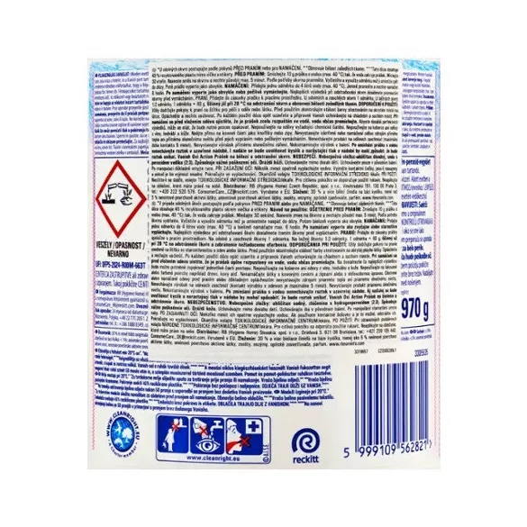 Vanish Oxi Action Crystal White folteltávolító por 970 g