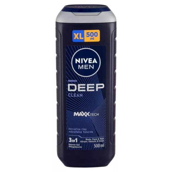 Nivea Men Deep Clean tusfürdő 500 ml